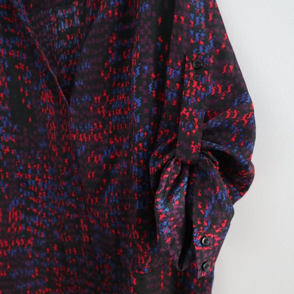 Le Château Printed Blouse - Picture 4 of 11